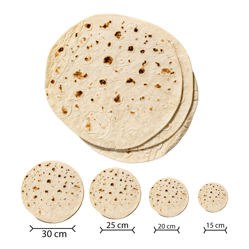 Wheat Flour Tortilla (تورتيلا دقيق القمح)